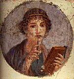  Портрет. 
Фреска 
из Помпей
